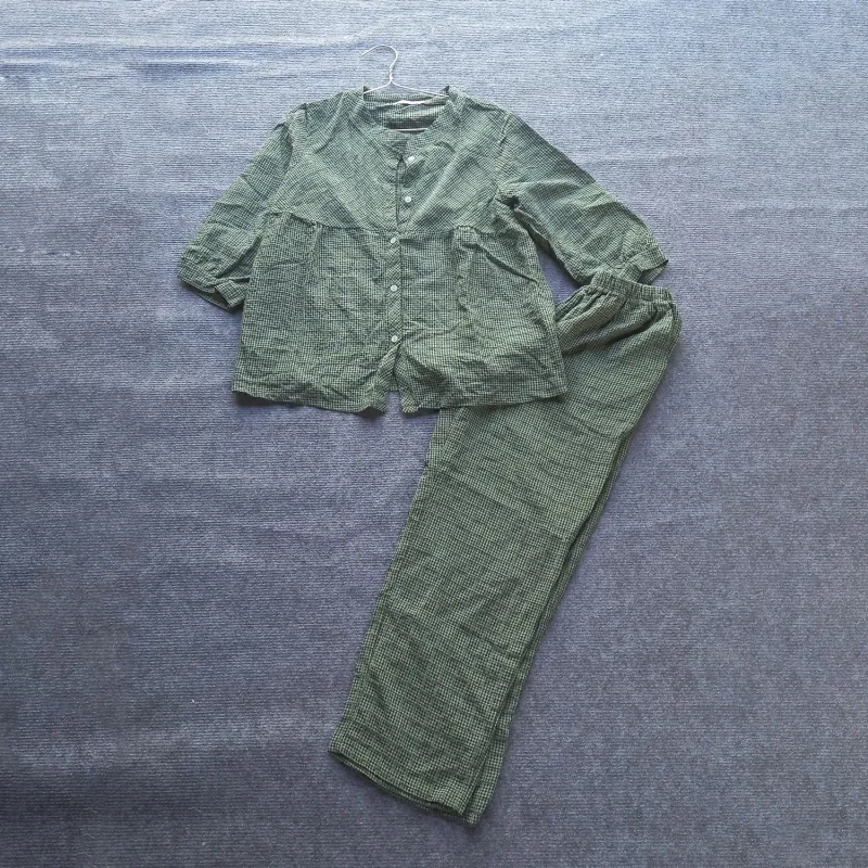 Bộ mặc nhà họa tiết sọc 932347