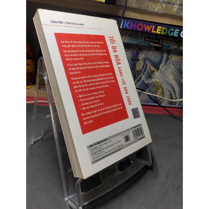 Tối đa hoá năng lực bản thân 2017 mới 75% ố bẩn nhẹ Jocelyn K Glei HPB2006 SÁCH KỸ NĂNG 915786