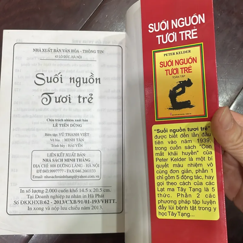 Suối nguồn tươi trẻ toàn tập -  peter kelder  1035318