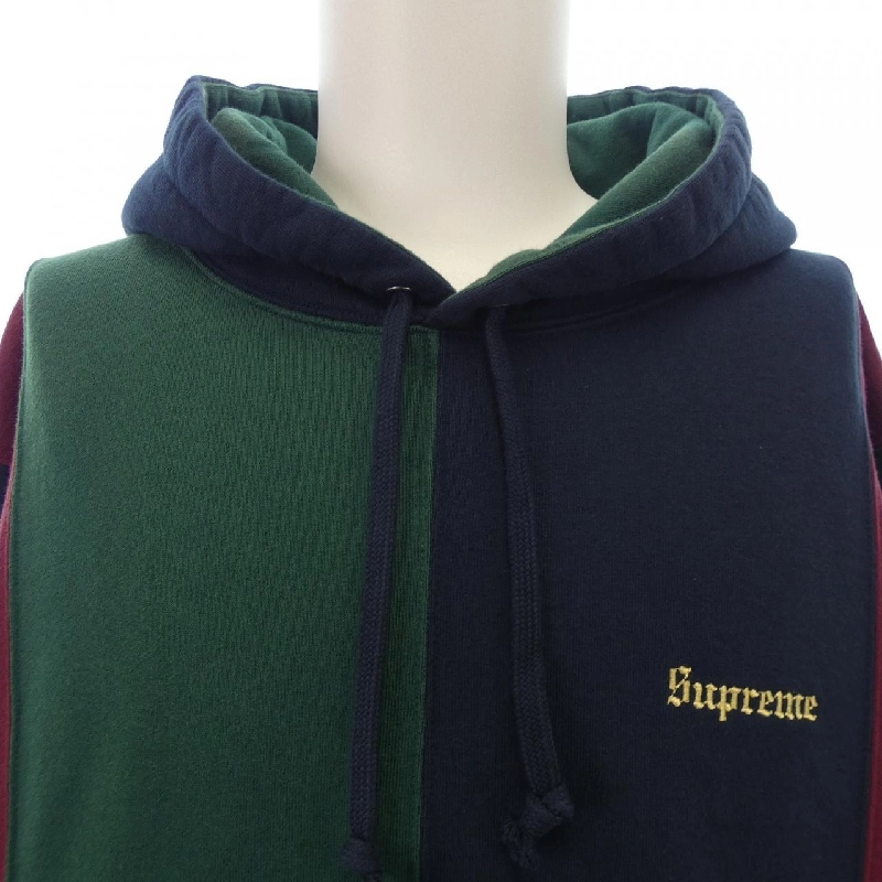シュプリーム SUPREME TRICOLOR HOODED SWEA パーカー - Hàng hiệu Authentic 897573