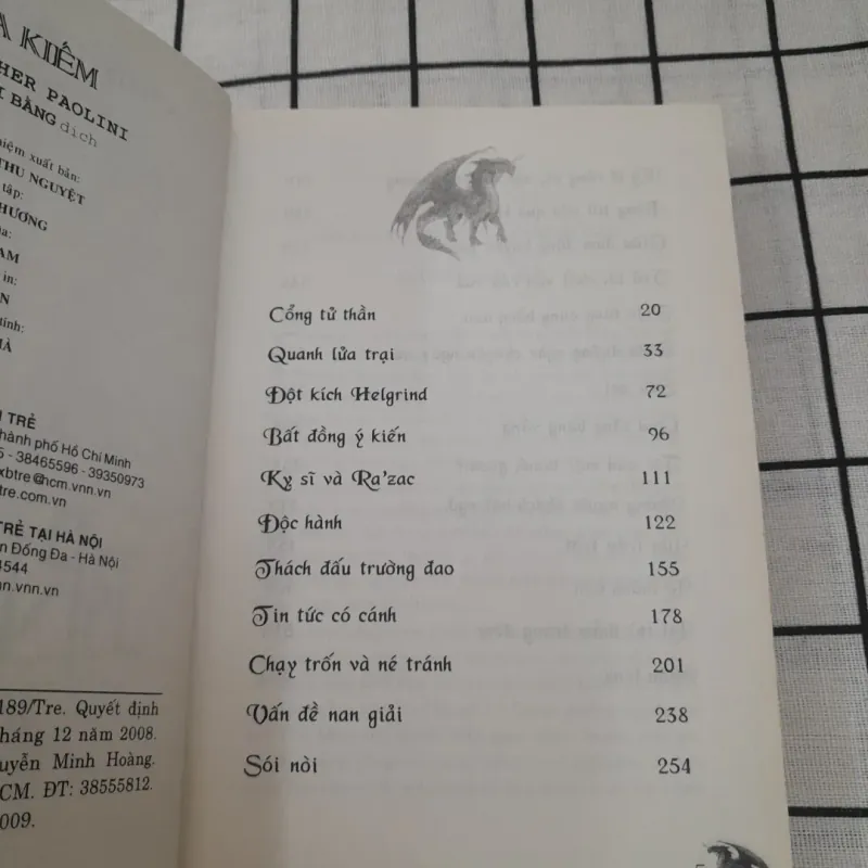 Tg. Christopher Paolini- BRISINGR HỎA KIẾM. tâp 1 và 2. Phần tt của ELDEST ĐẠI CA. 929112
