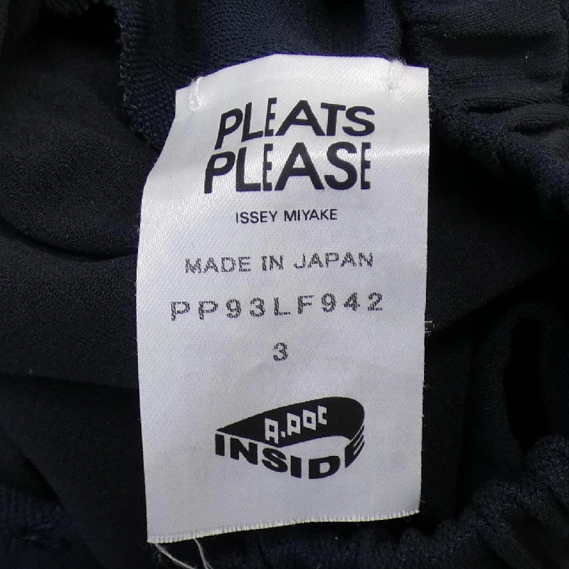 【Mã giảm giá】Quần PLEATS PLEASE 654532