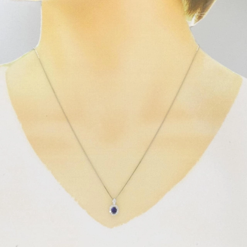 PT Sapphire Necklace 0.47CT - Hàng hiệu Authentic 862520