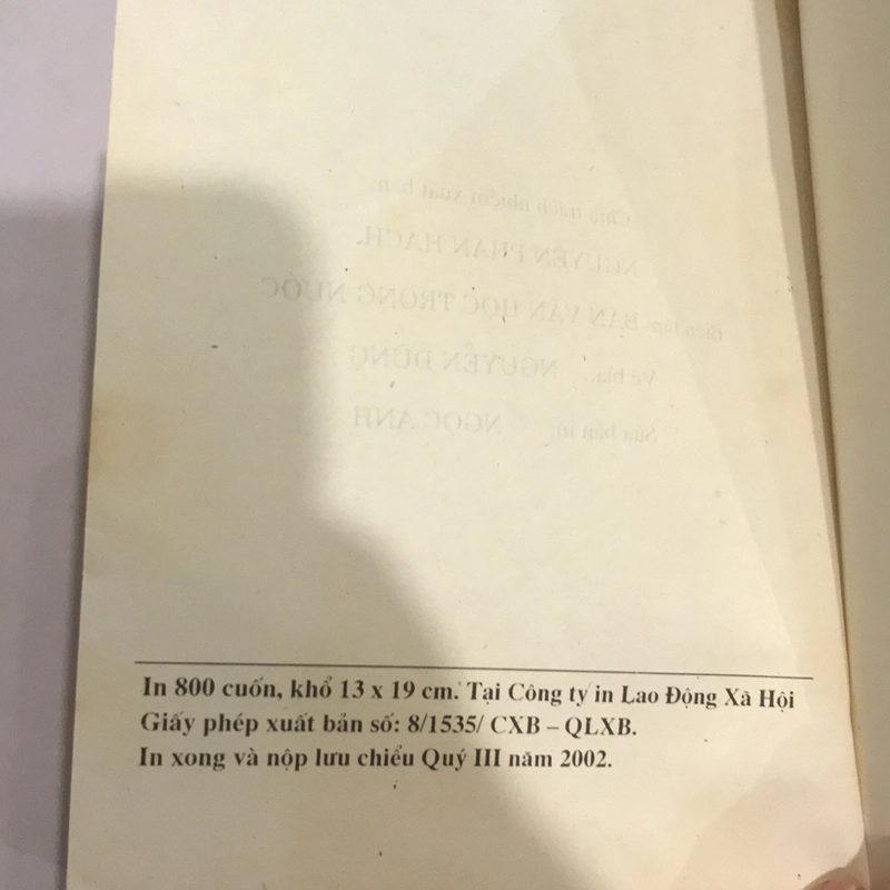 GIÔNG TỐ (XB NĂM 2002) 493462