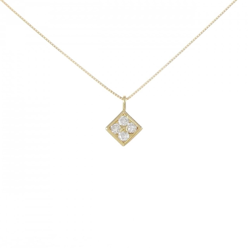 K18YG Dây chuyền kim cương 0.23CT - Hàng hiệu Chính hãng 862538