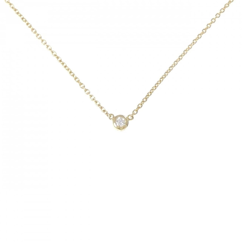 K18YG Dây chuyền kim cương 0.03CT - Hàng hiệu Authentic 857181