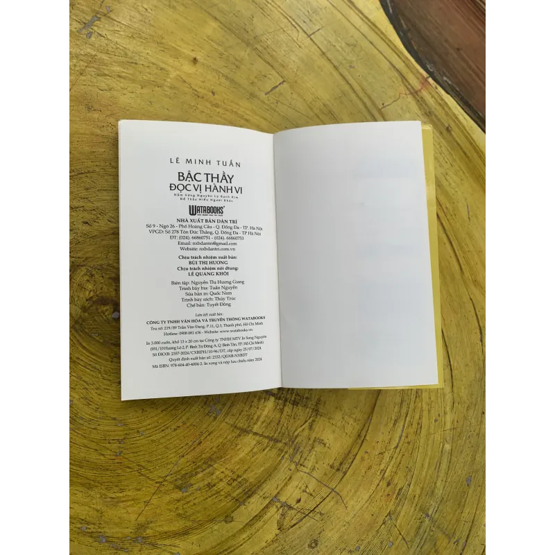 BẬC THẦY ĐỌC VỊ HÀNH VI - LÊ MINH TUẤN 799968