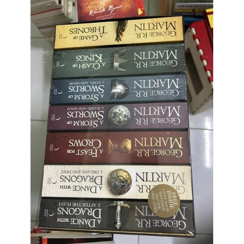 Full bộ sách Trò Chơi Vương Quyền A GAME OF THRONES - 7 Volumes (Paperback) 544504