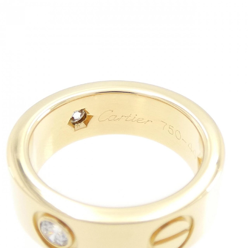 Nhẫn Cartier Love Half Diamond - Hàng hiệu Authentic 838579