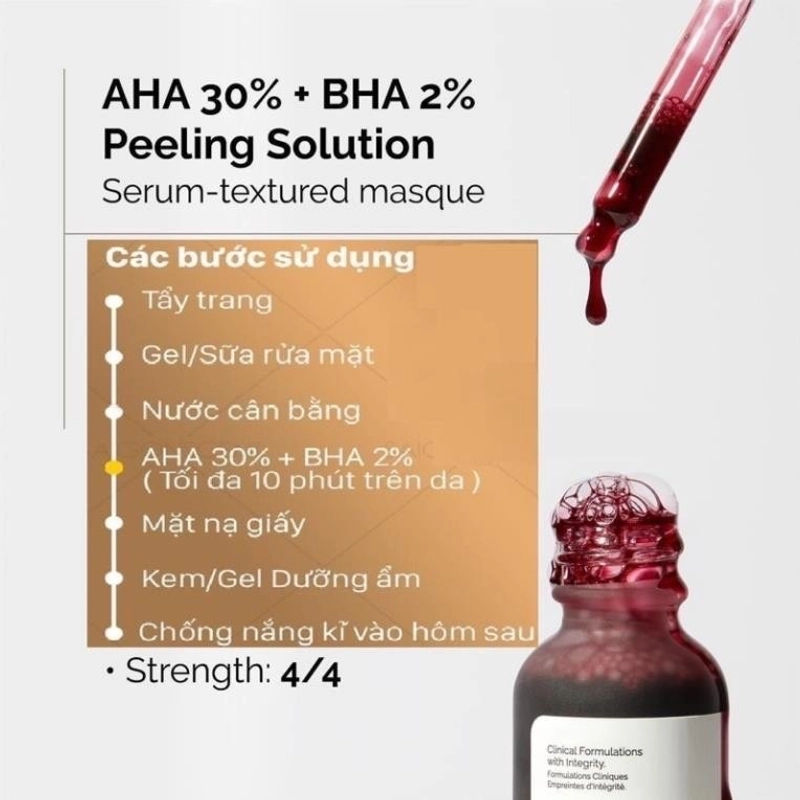 Tinh Chất Peel da The Ordinary AHA 30%+BHA 2% Peeling Solution 30ml (cosme) 445766