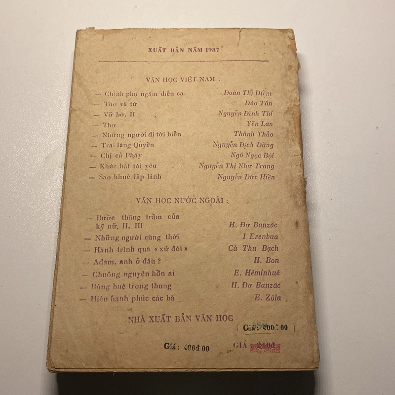 CÁC NHÀ THƠ CỔ ĐIỂN VIỆT NAM, TẬP II (XB 1987) 531117
