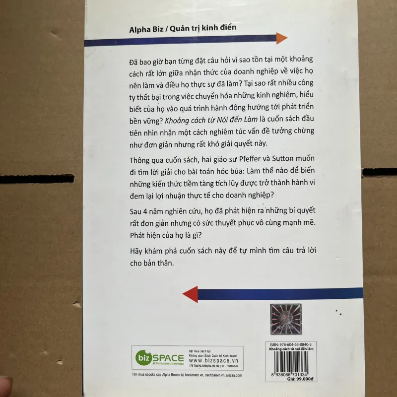 Khoảng cách từ nói đến làm 1030367