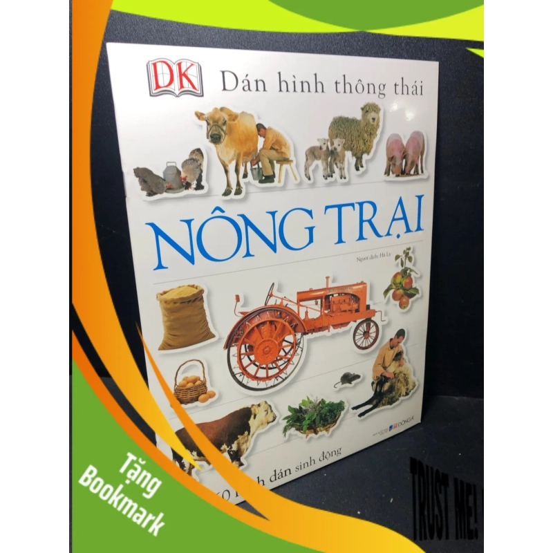 (TẶNG BOOKMARK) Dán hình thông thái nông trại năm 2017 mới 95% RBK1212 942454