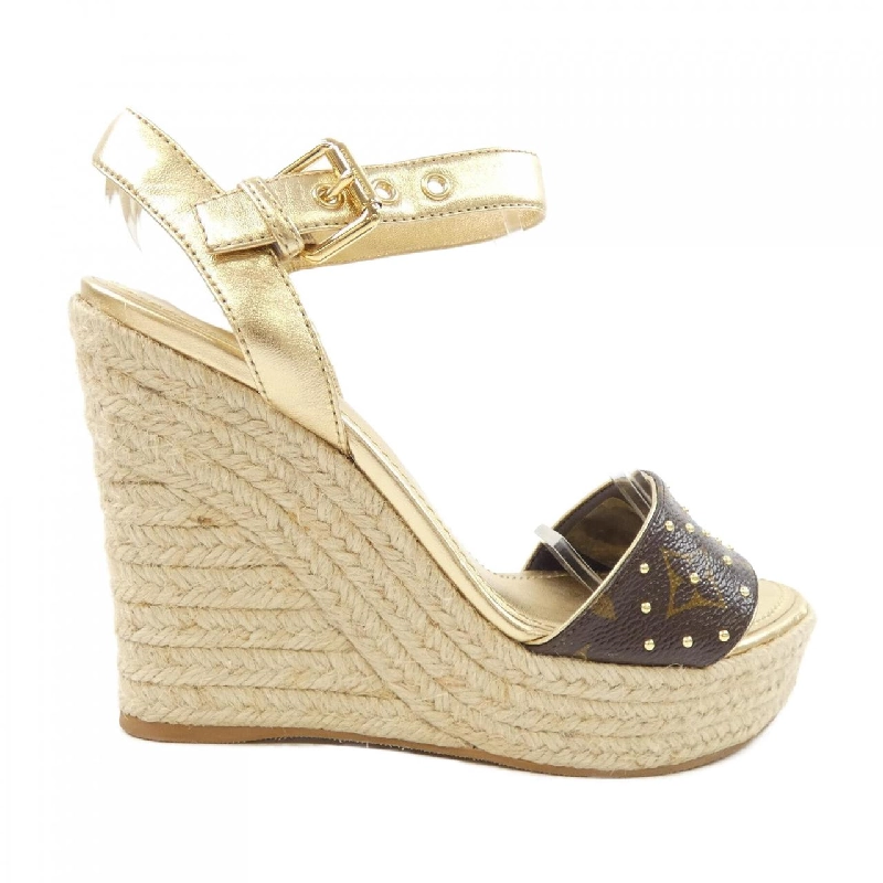 Giày sandal LOUIS VUITTON Monogram Canvas Espadrille - Hàng hiệu Authentic 830066