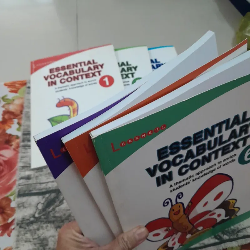 Bộ sách ESSENTIAL VOCABULARY IN CONTEXT 6/6 quyển. Tg Rosaline Fergusson 777065