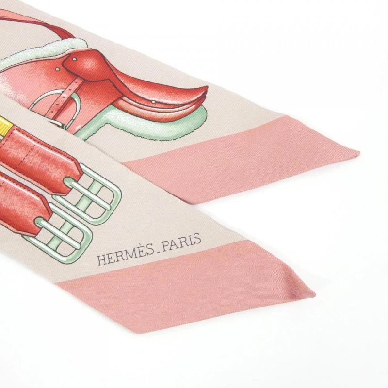 Khăn quàng cổ Hermès JUMPING Twilly 061526S - Hàng hiệu Chính hãng 807754