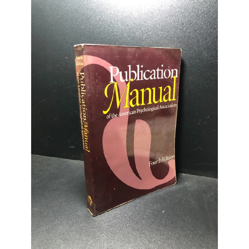 [Phiên Chợ Sách Cũ] Publication Manual of the American Psychological Asociantion mới 75% ghivà 2303 417063