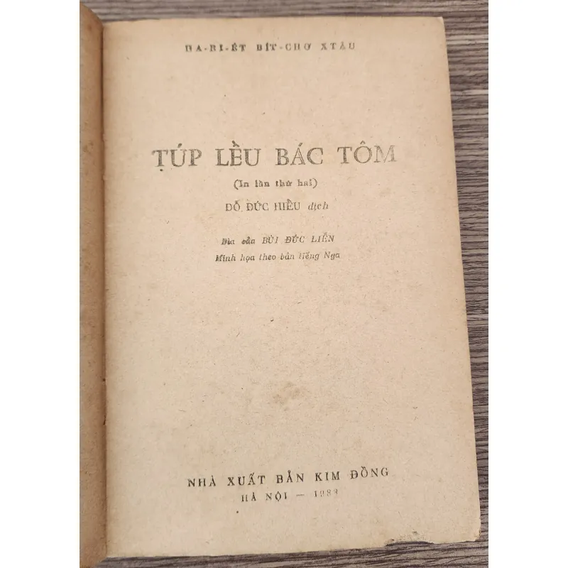 Tác phẩm VH kinh điển Mỹ: TÚP LỀU BÁC TOM (Tranh vẽ minh họa) 784125