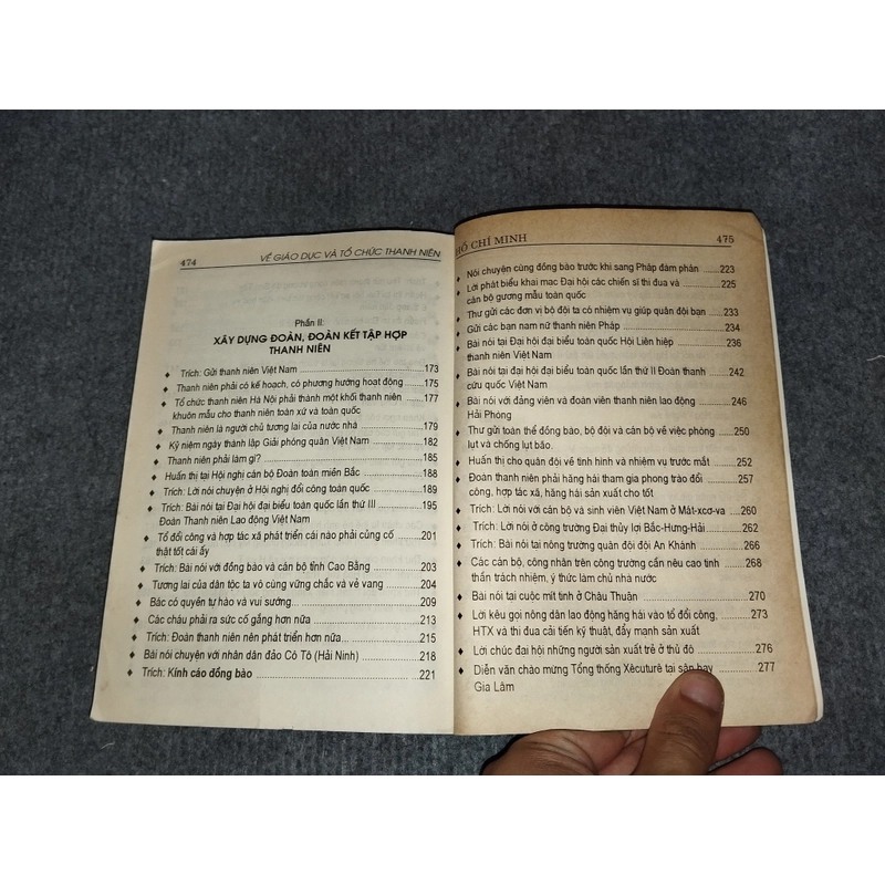 HỒ CHÍ MINH VỀ GIÁO DỤC VÀ TỔ CHỨC THANH NIÊN 466043