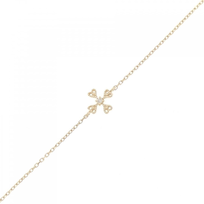 K10YG Heart Diamond Bracelet - Hàng hiệu Authentic 878325