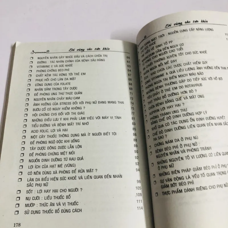 LỜI VÀNG CHO SỨC KHỎE  749082