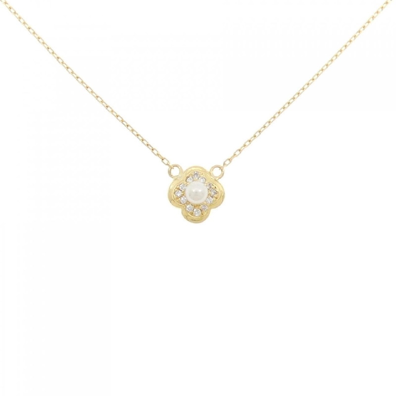 K18YG Hoa Akoya Ngọc Trai Dây Chuyền 2.9mm - Hàng hiệu Chính hãng 857246