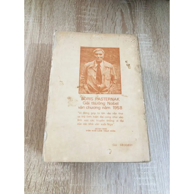 CON NGƯỜI VÀ TÁC PHẨM – Boris Pasternak 971506