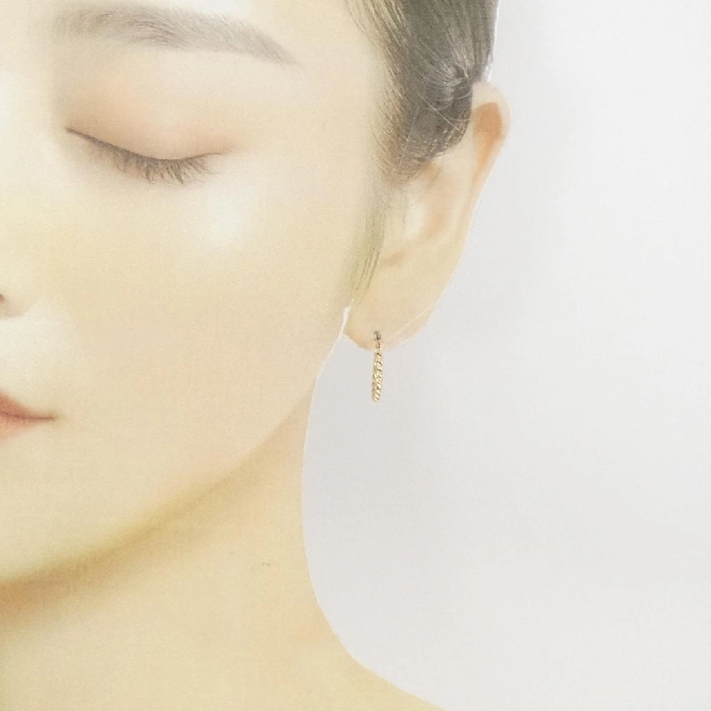 K18YG Bông tai - Hàng hiệu Authentic 871535