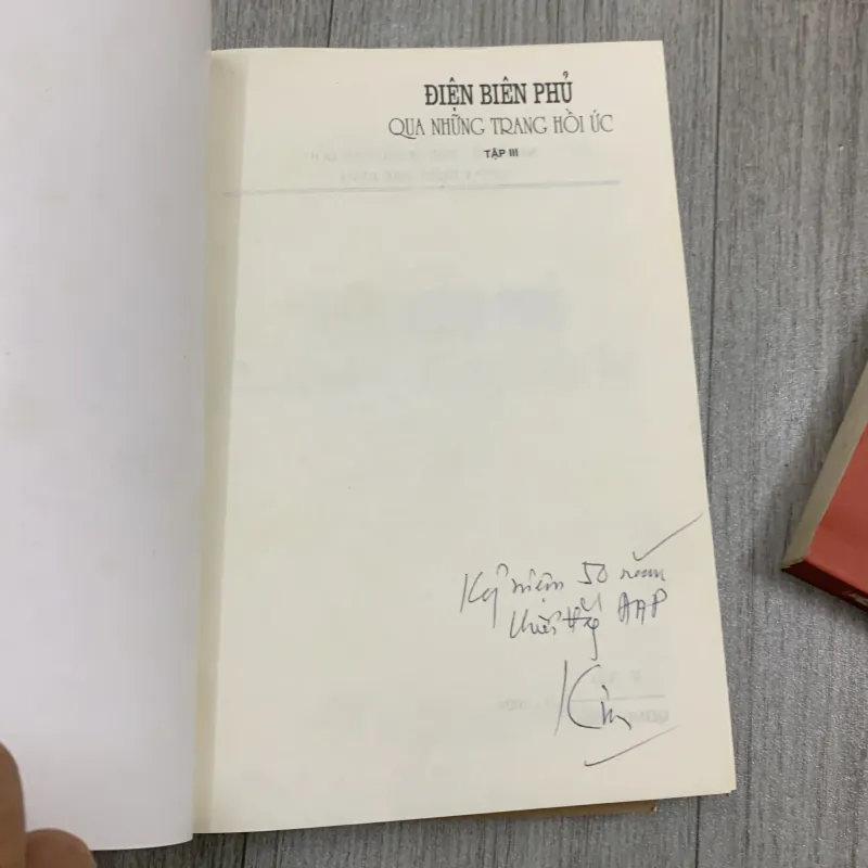 Điện biên phủ qua những trang hồi ức. Bộ 3 cuốn. 10a1 1025609
