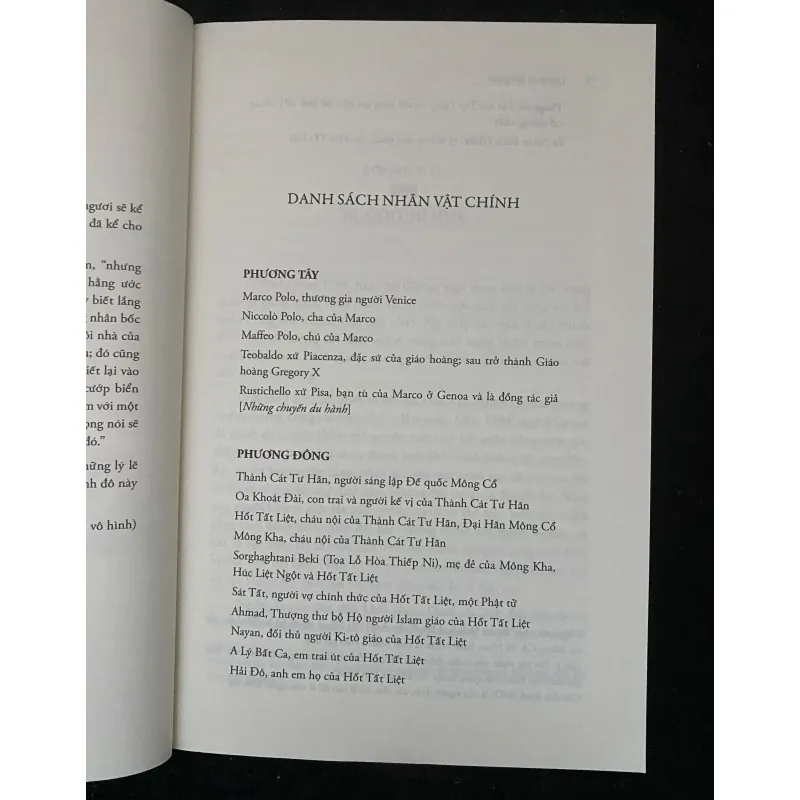 Marco Polo: Từ Venice tới Thượng Đô-Laurence Bergreen.   1030729