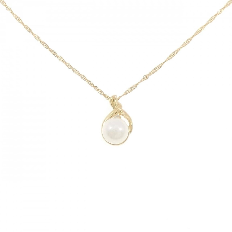 Dây chuyền ngọc trai Akoya K18YG/750YG 5.3mm - Hàng hiệu Chính hãng 856551