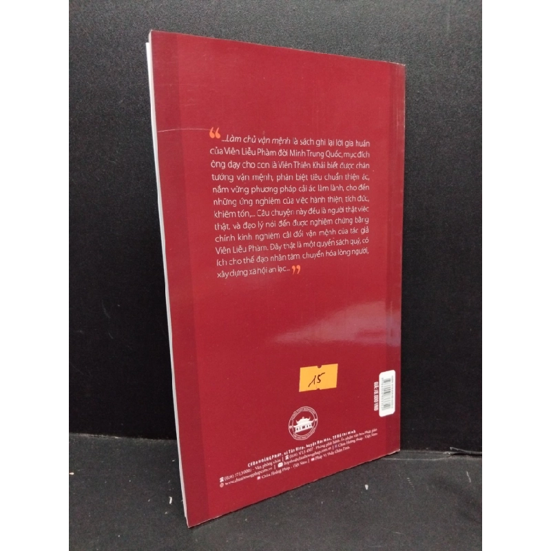 [Phiên Chợ Sách Cũ] Làm chủ vận mệnh 2016 2303 428558