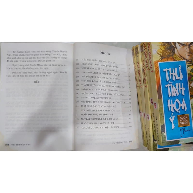 THƯ TÌNH HOẠ Ý (Bộ 6 Tập)
- Ngoạ Long Sinh, Y Thanh
 247207