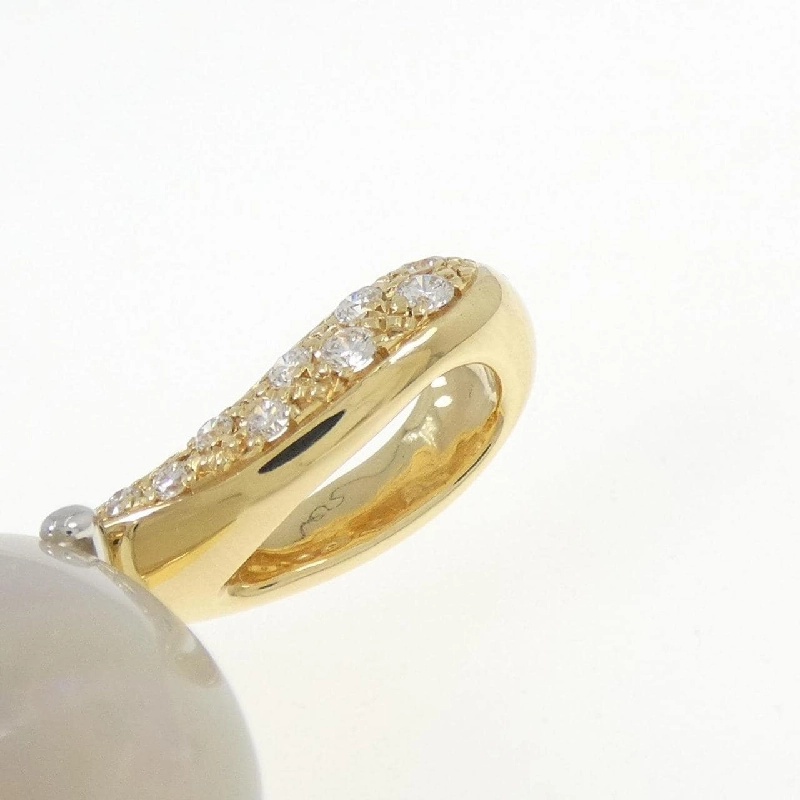 K18YG/PT900 Mặt dây chuyền Opal 212.89CT - Hàng hiệu Chính hãng 870518