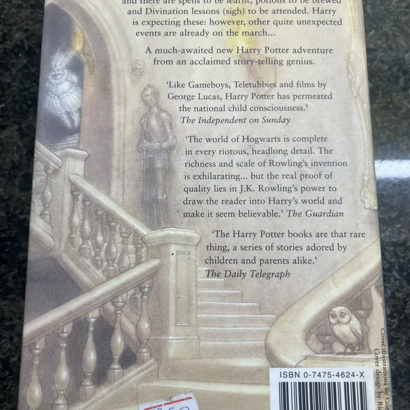 Harry Potter and the Goblet of fire J.K. Rowling hard cover 720107