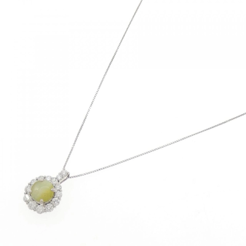 PT900/PT850 Mặt dây chuyền Chrysoberyl Cat 4.26CT - Hàng hiệu Chính hãng 857173