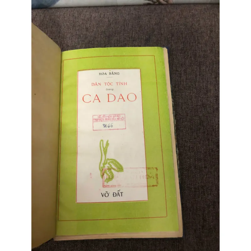 Dân tộc tính trong Ca dao Vở Đất – Tác giả: Hoa Bằng 600265