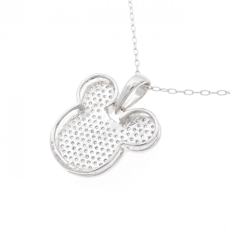 K18WG Pave Diamond Necklace 0.30CT - Hàng hiệu Authentic 862068