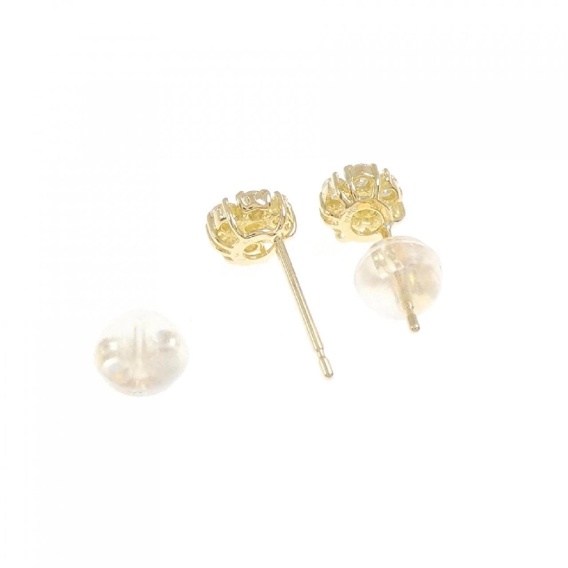 K18YG Bông tai kim cương 0.30CT - Hàng hiệu Chính hãng 866935