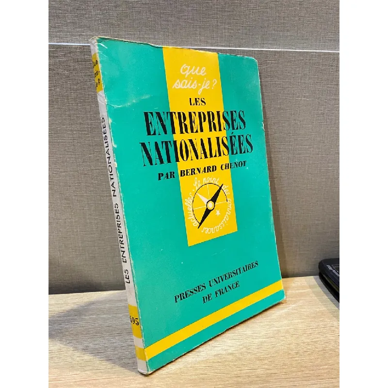 Les Entreprises Nationalisees - Bernard Chenot 558215