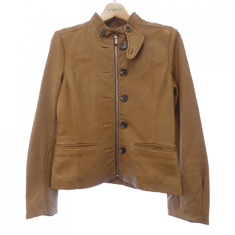 【Khuyến mãi】Áo khoác da BCBGMAXAZRIA 633599