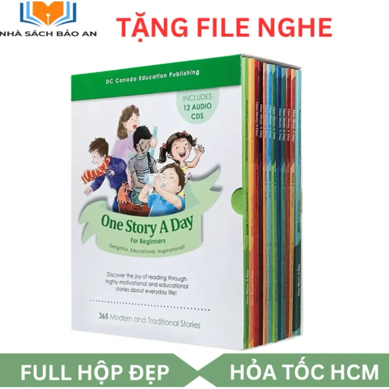 ách Nhập – One story a day Level 1 – For Beginners + mp3 full hộp 960241