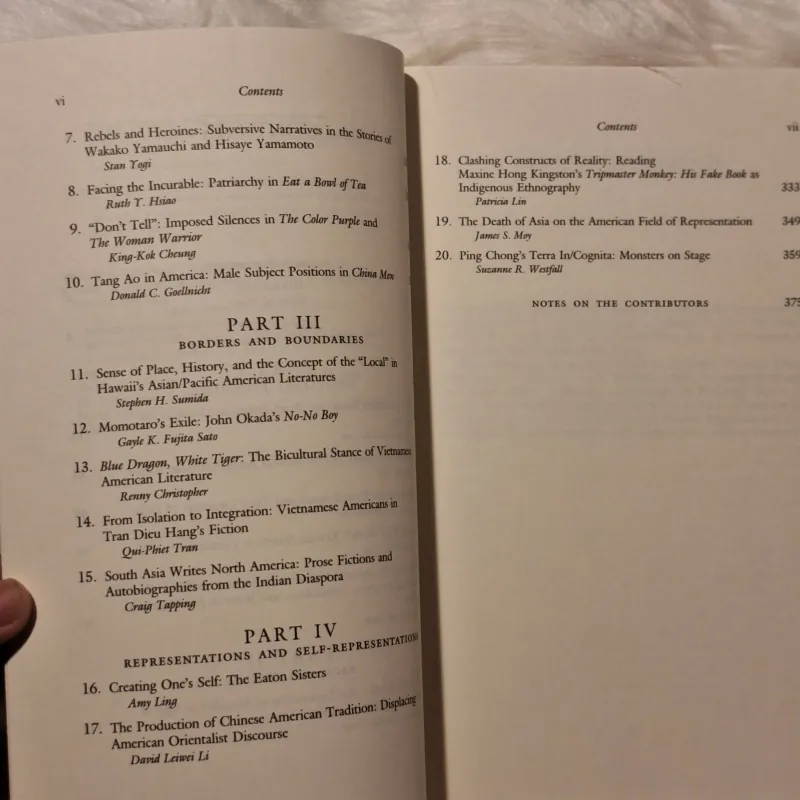 Reading the Literatures of Asian America 782812