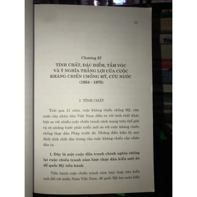 Lịch sử kháng chiến chống Mỹ, cứu nước 1954-1975 tập lX Tính chất, đặc điểm, tầm vóc… 792337