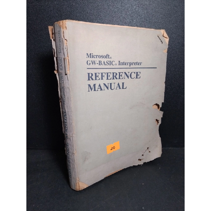 Reference manual mới 60% ố vàng rách bìa gấp trang HCM2103 NGOẠI VĂN Blogmeo 27525 464867