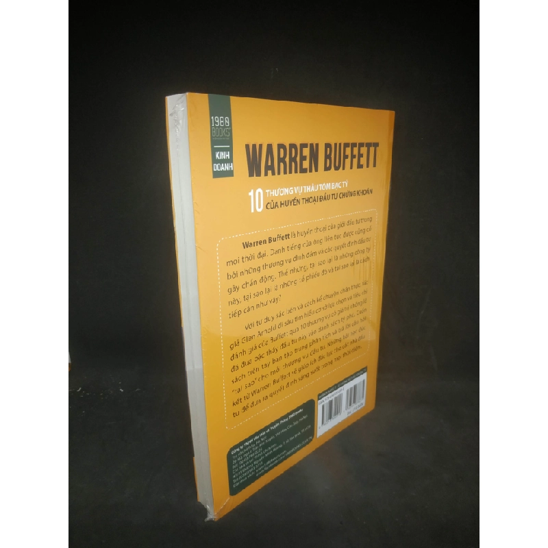 WARREN BUFFETT 10 thương vụ thâu tóm bạc tỷ của Huyền Thoại Đầu tư Chứng khoán mới 100% HCM2103 37388