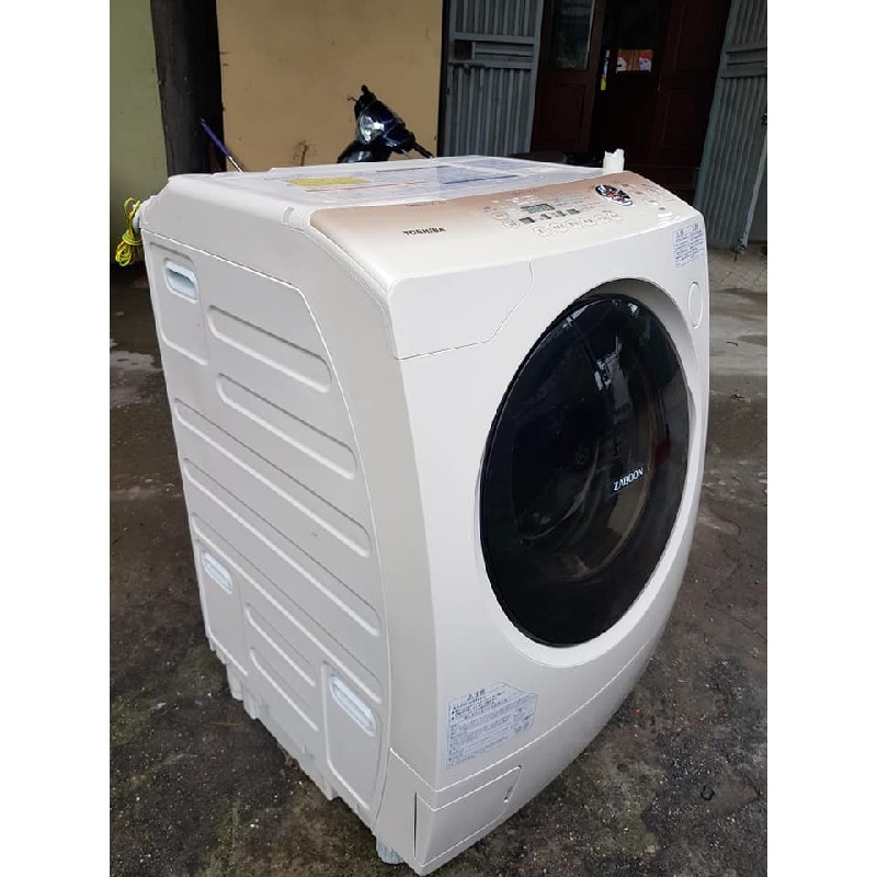 (Used 90%) Máy giặt sấy block Toshiba TW Z8500 giặt 9 kg sấy 6 kg 56737