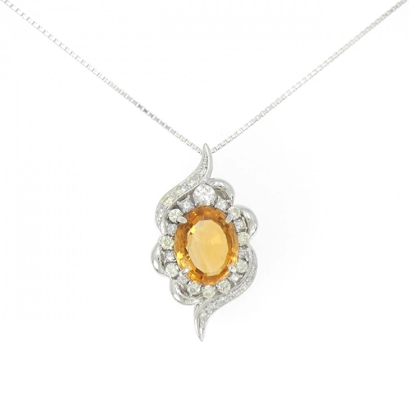 PT900/PT850 Mặt dây chuyền Citrine - Hàng hiệu Chính hãng 865679