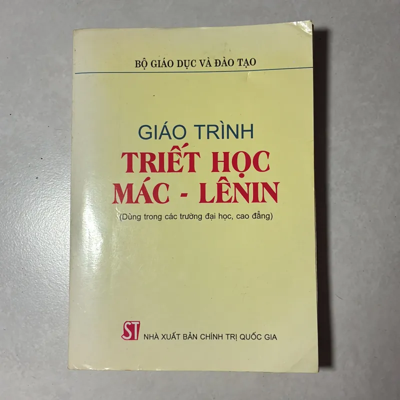 Giáo trình triết học Mác - Lênin 796344