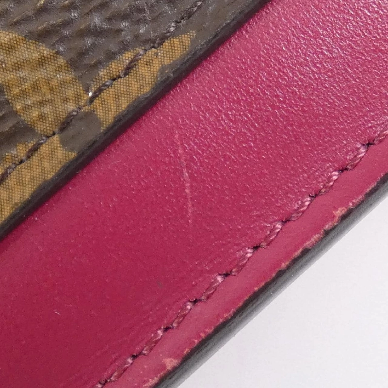 Ví xách tay Louis Vuitton Monogram Portefoy Fleur Chain M67404 621107